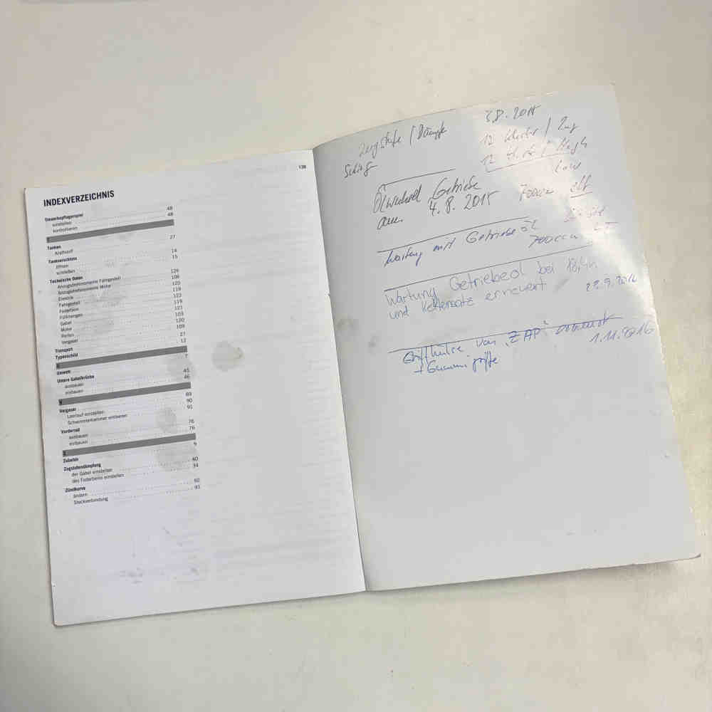 KTM 125/150/250/300 SX/XC 2012 3211714de Motorrad-Handbuch gebraucht