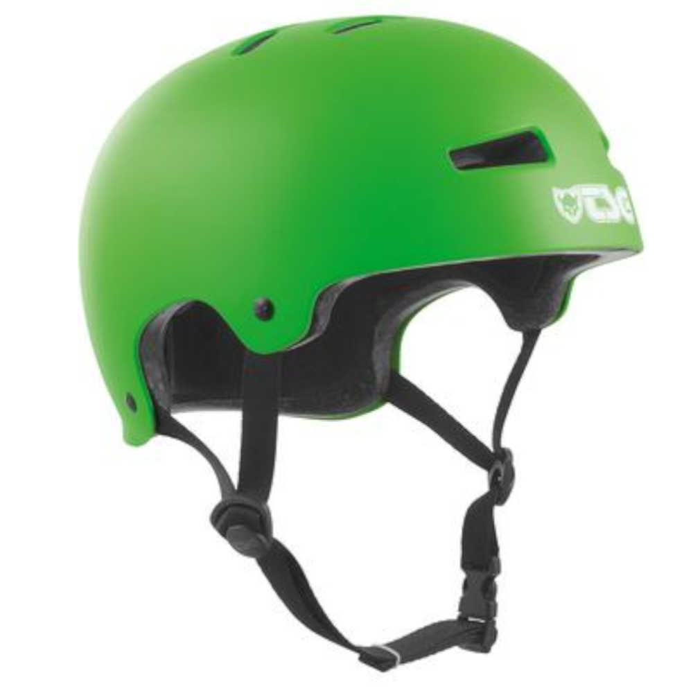 TSG Evolution Solid Colors MTB Helm satin lime grün