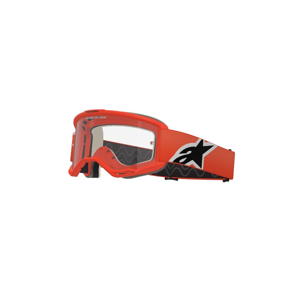 ALPINESTARS Vision 5 Corp Brille orange klar ALPINESTARS Vision 5 Corp Brille orange klar