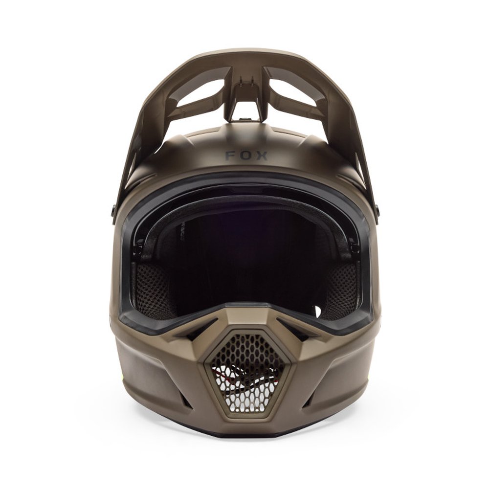 FOX RAMPAGE RS SPLICE, CE/CPSC Fullface MTB Helm Military