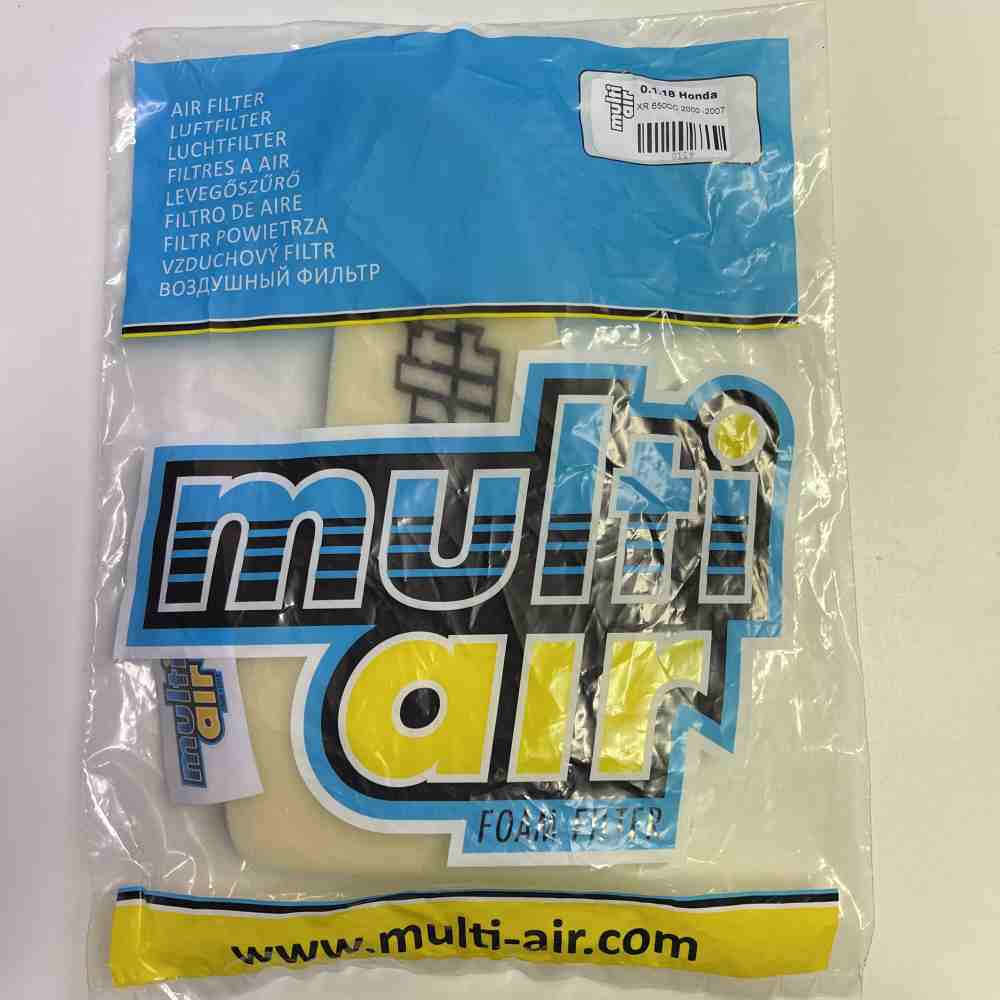 MULTI AIR 0.1.18 Luftfilter passend für Honda XR 650