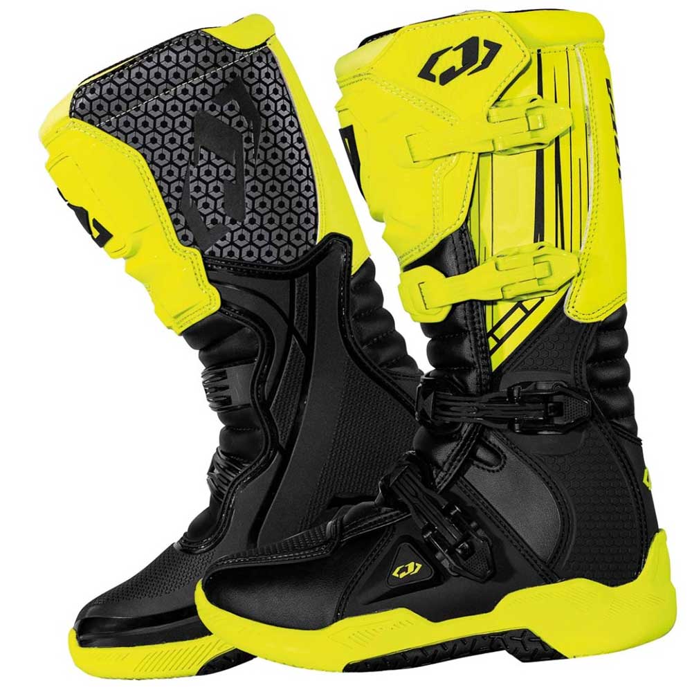 JOPA Forza Motocross Stiefel schwarz gelb