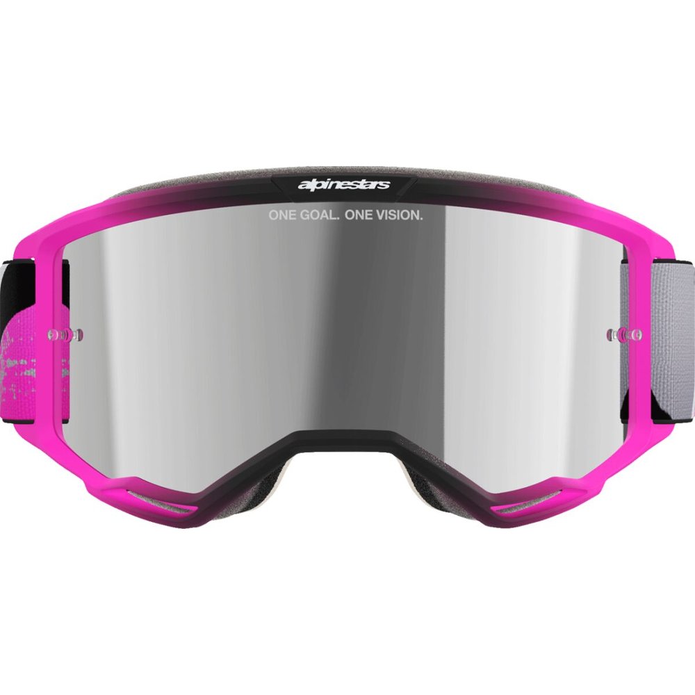 ALPINESTARS Vision 8 Lahnd Brille iron/pink verspiegelt-silber