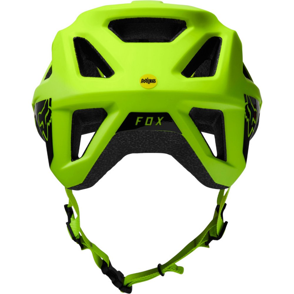 FOX MAINFRAME HELMET TRVRS MTB Helm Neon Gelb