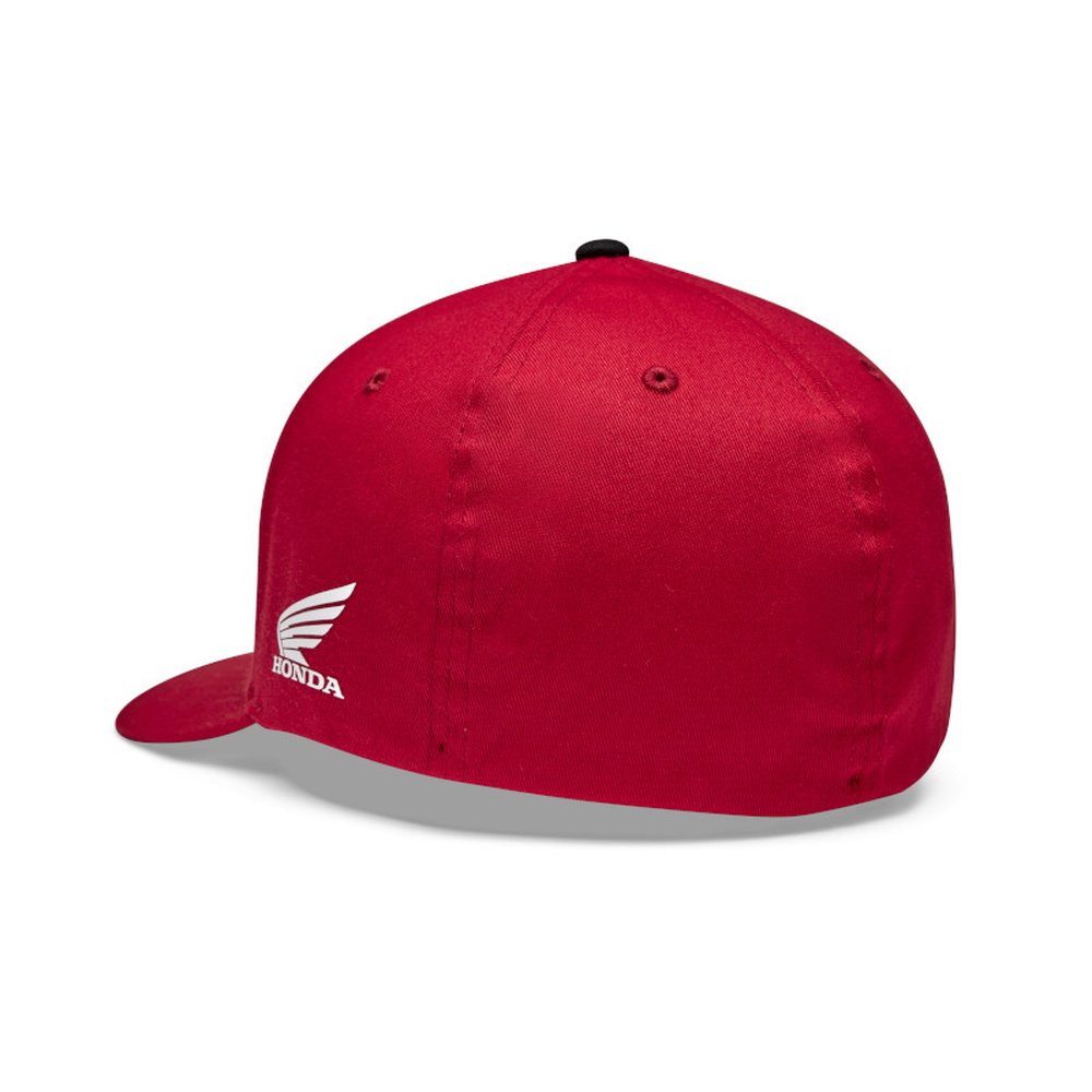 FOX HONDA FLEXFIT HAT Kappe Red