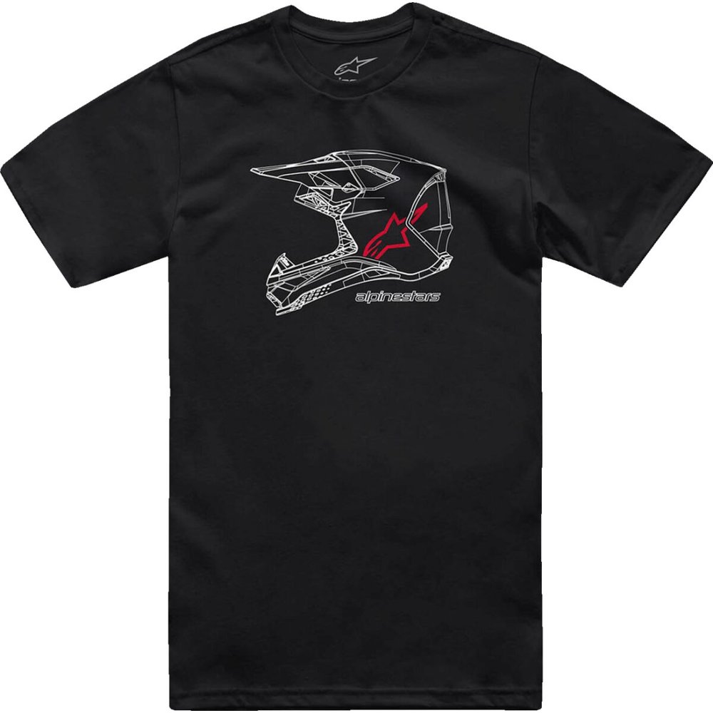 ALPINESTARS T-Shirt Csf Mx Helmet schwarz