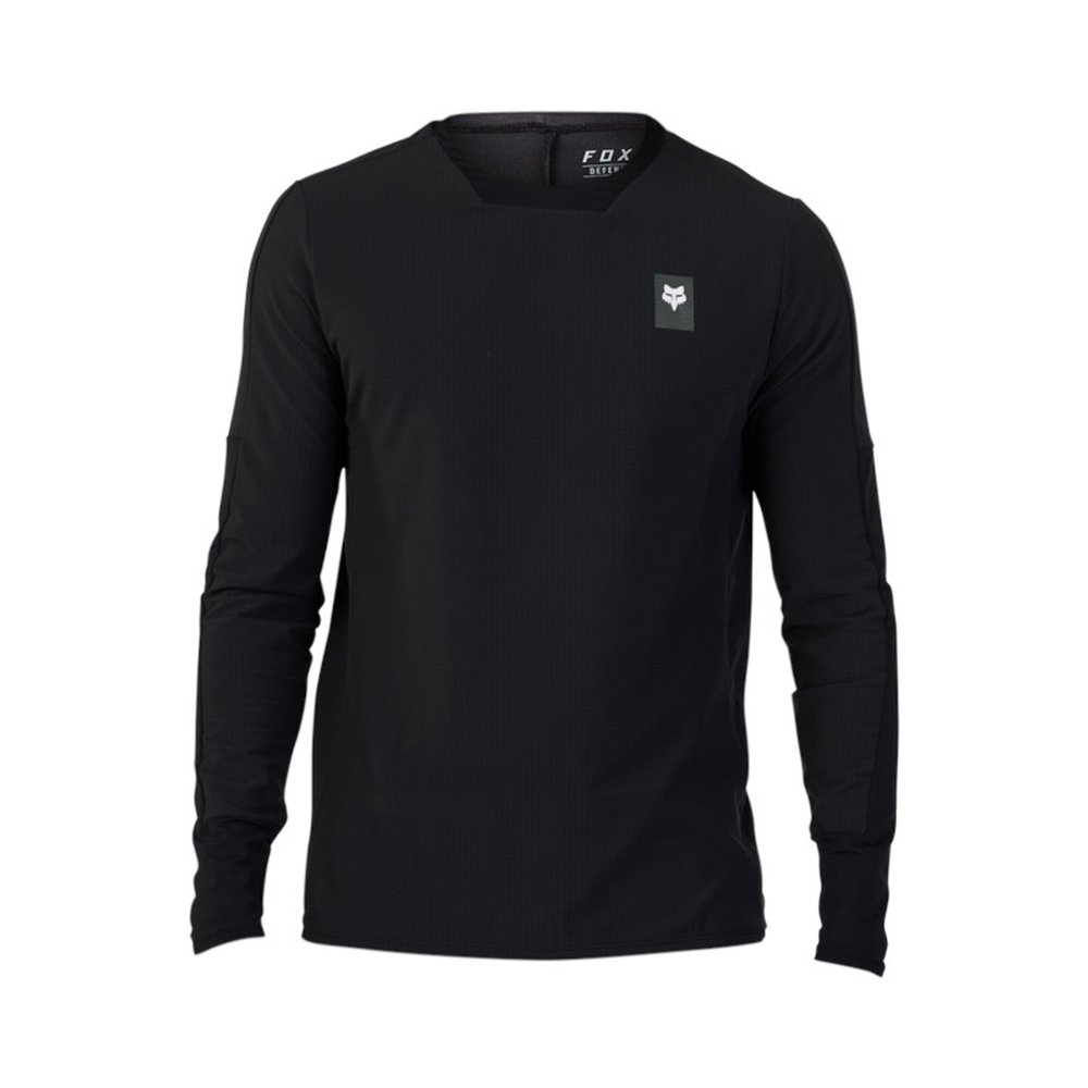 FOX DEFEND THERMAL JERSEY Schwarz