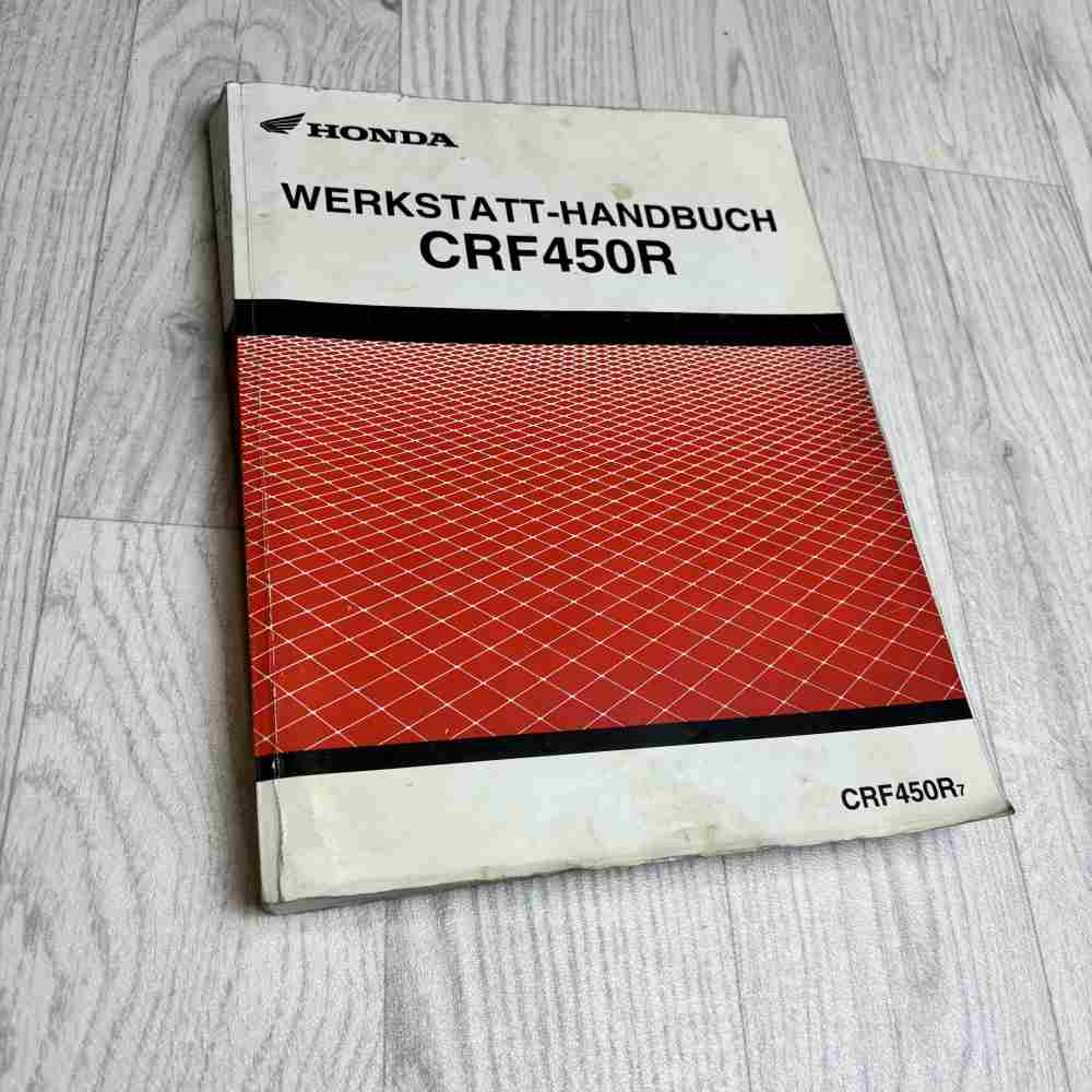 HONDA CRF 450 R 2007 64MEN00 Motorrad-Handbuch gebraucht