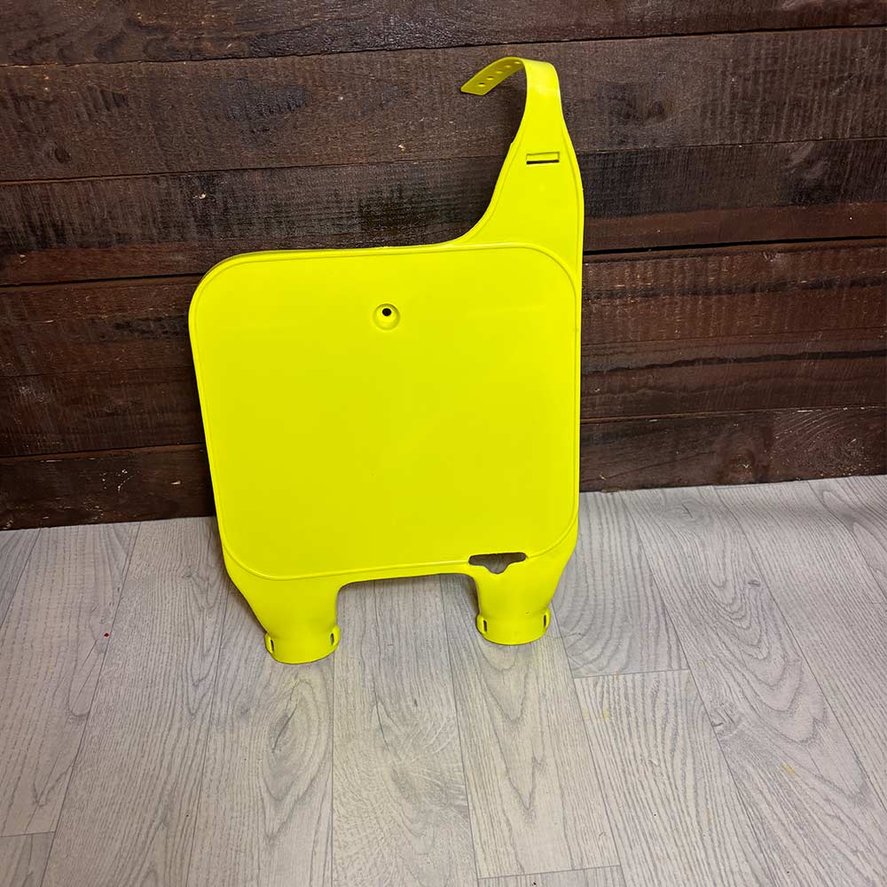 UFO HO02629 Startnummern-Tafel für CR 125 250 500 2-Takter 1990-1994 gelb