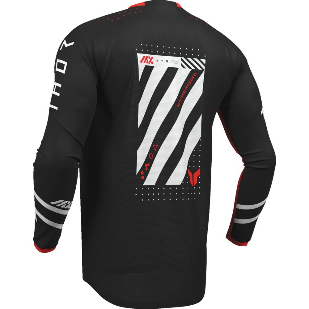 THOR Launchmode Futura Jersey schwarz/rot
