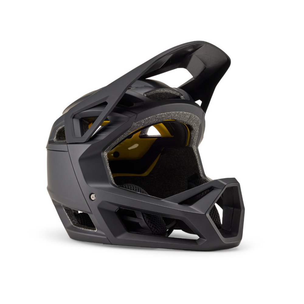 FOX PROFRAME MATTE BLACK Enduro Fullface MTB Helm Matt Schwarz
