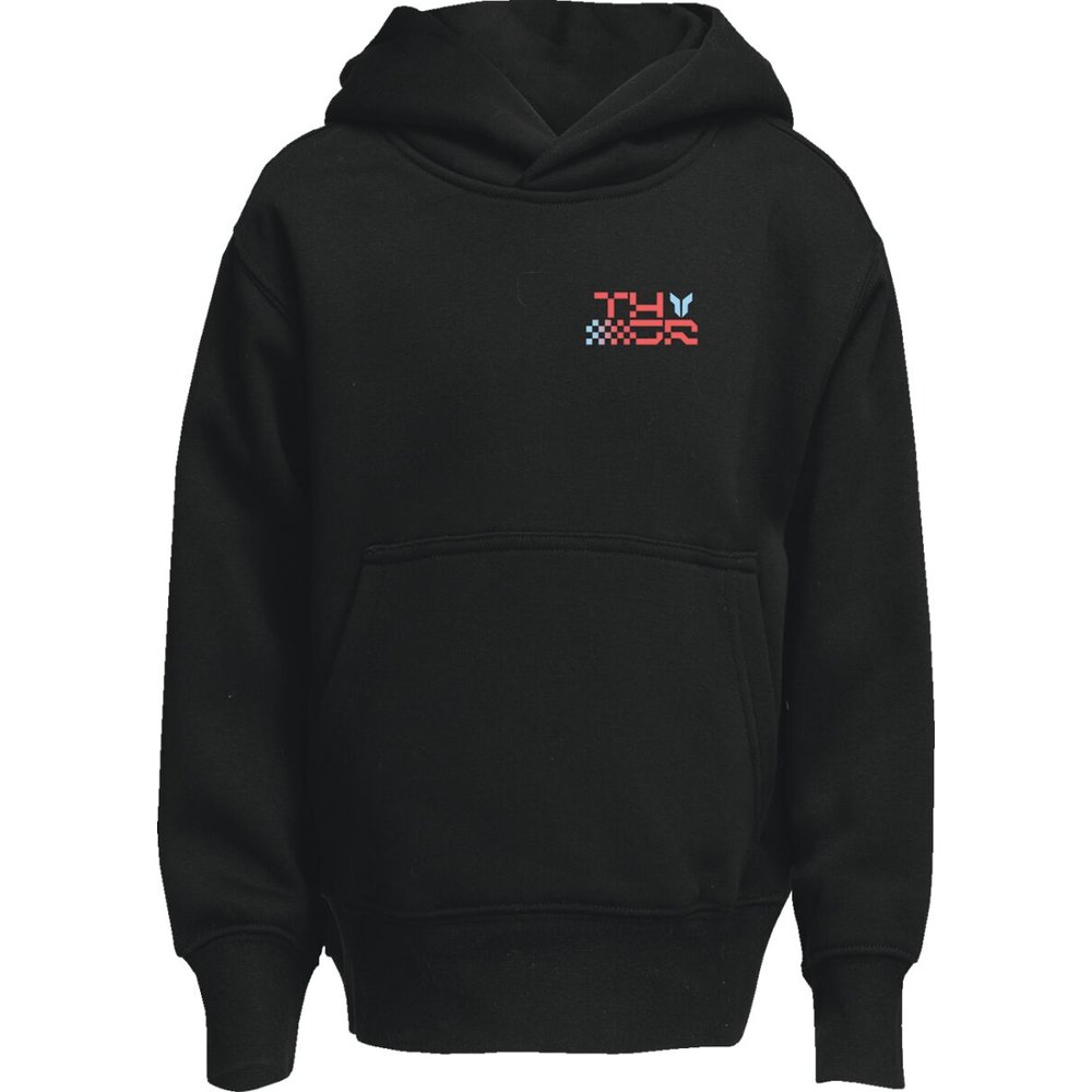 THOR Vantage Youth Kinder Kapuzen Pullover Hoodie schwarz THOR Vantage Youth Kinder Kapuzen Pullover Hoodie schwarz