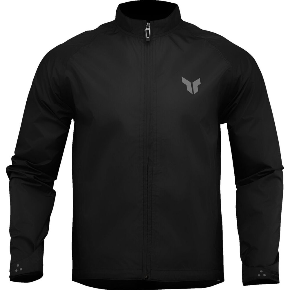 THOR Pack Winbreaker Jacke verstaubar schwarz THOR Pack Winbreaker Jacke verstaubar schwarz