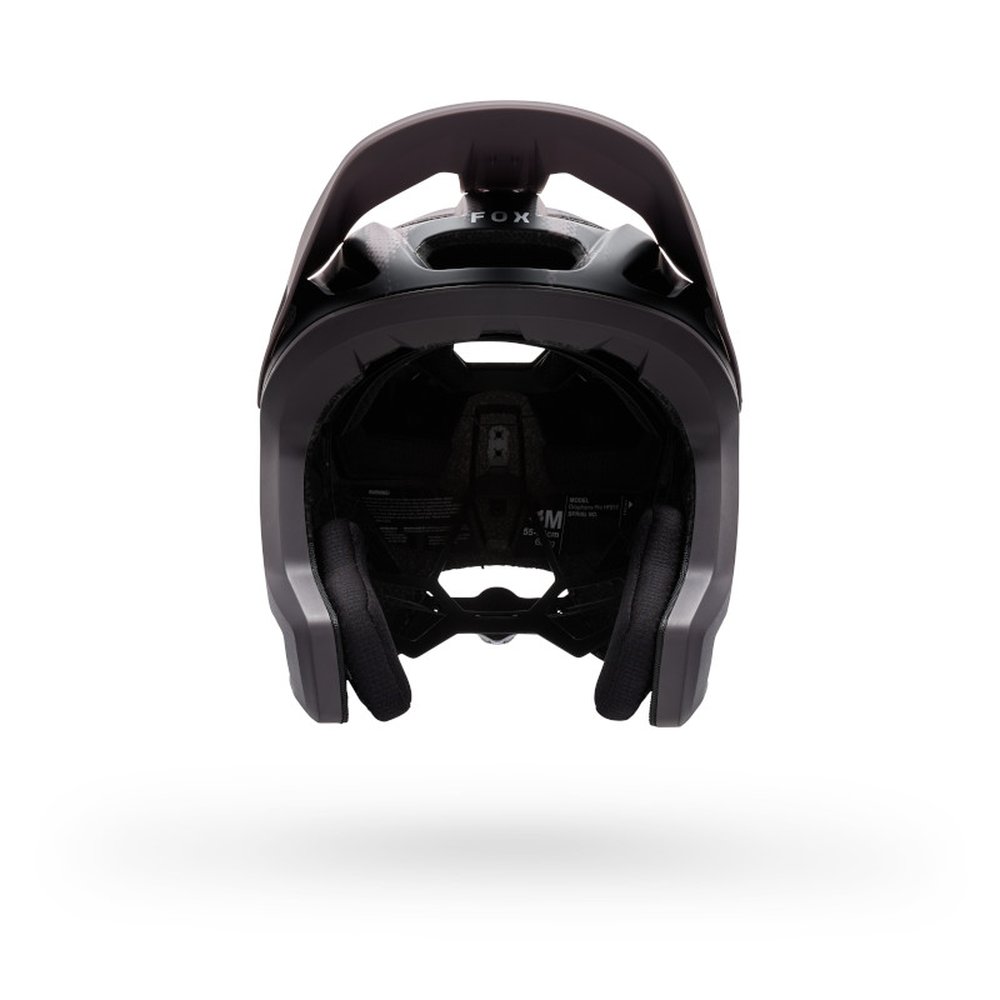 FOX DROPFRAME PRO FLOW CE Halbschale MTB Helm Dark Purple