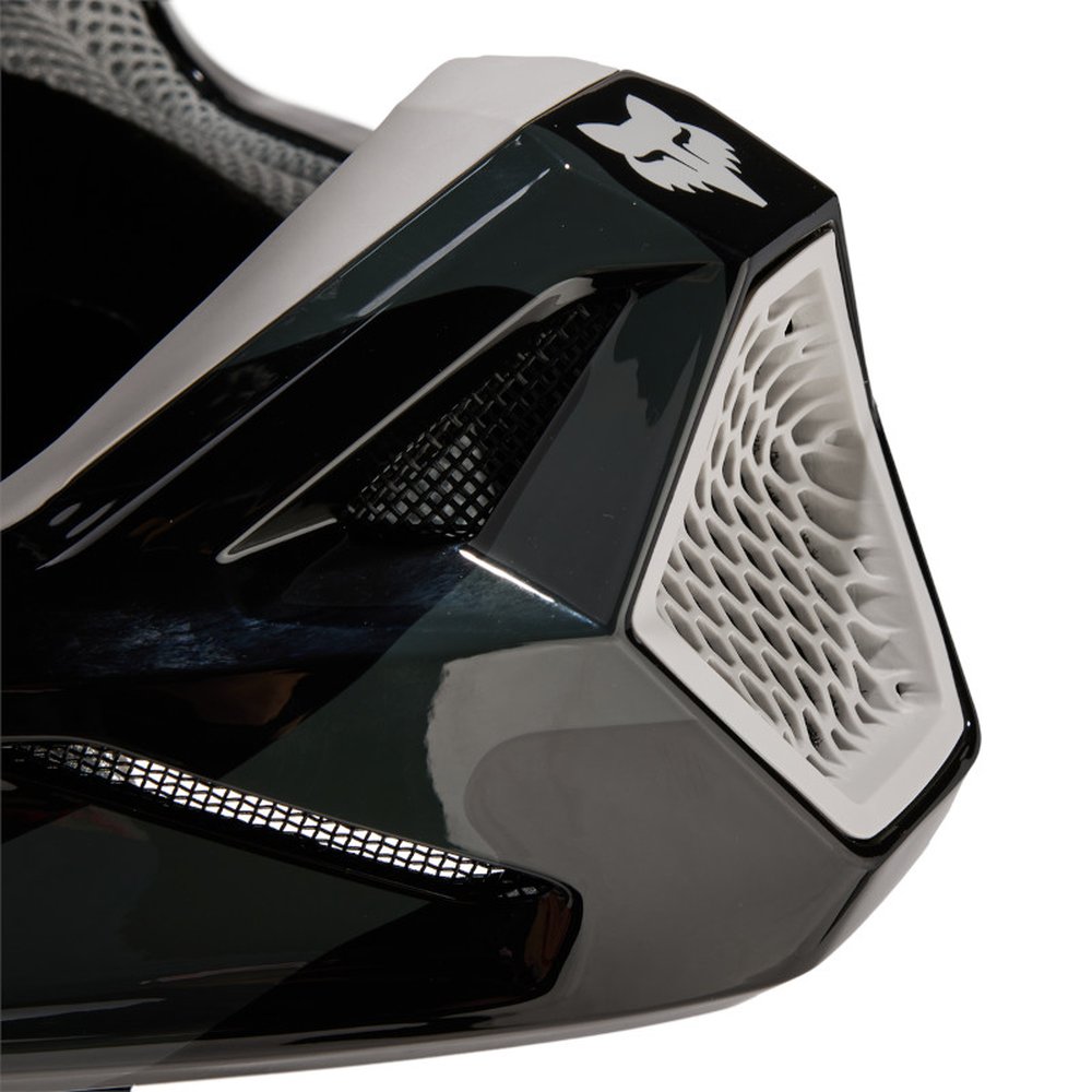 FOX YOUTH V3 SPIRE HELMET Motocross Helm für Kinder Schwarz Camo