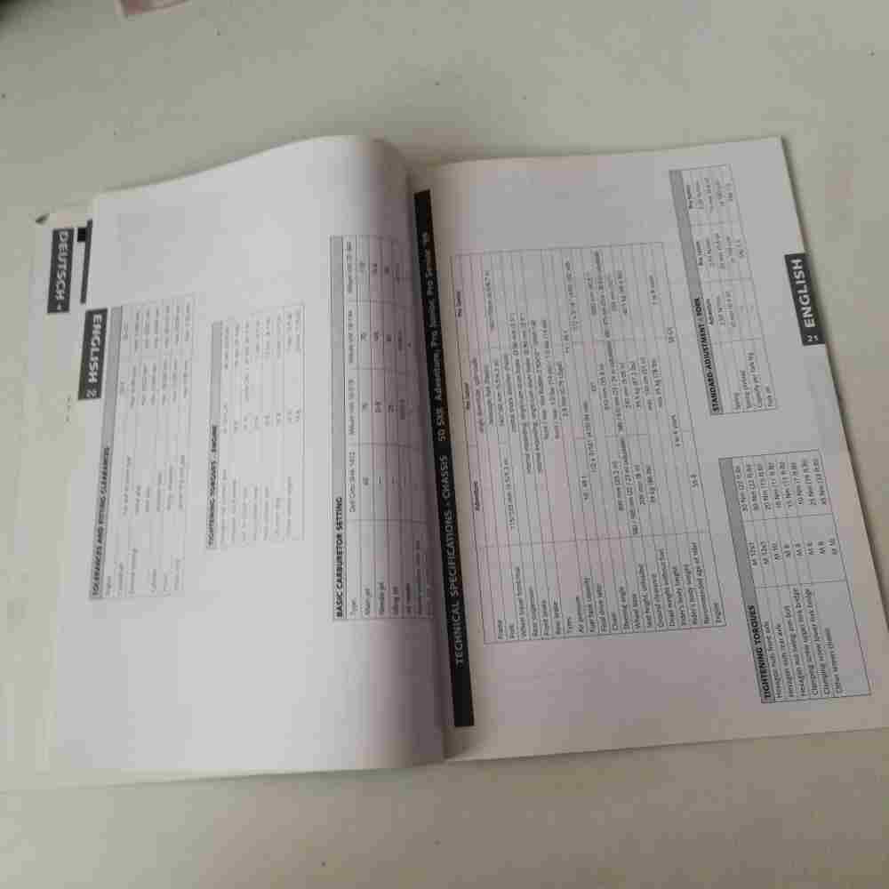 KTM 50 SXR Adventure Pro Junior/Senior 1999 Motorrad-Handbuch gebraucht