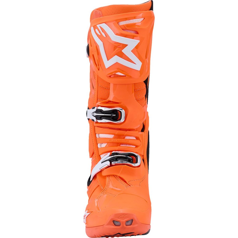 ALPINESTARS Tech 10 Supervented belüftete Motocross Stiefel neon orange/schwarz/weiss