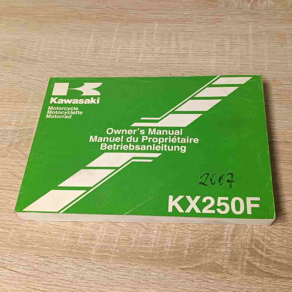 KAWASAKI KX250F (T) 2007 99976-1311 Motorrad-Handbuch gebraucht