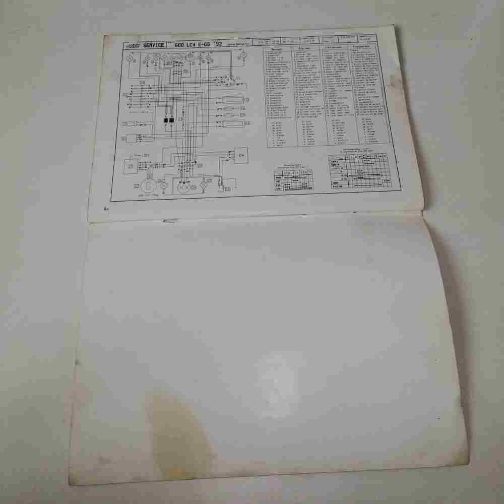 KTM 500/600 D-XC E-XC Enduro 3.201.80 3.92 Motorrad-Handbuch gebraucht