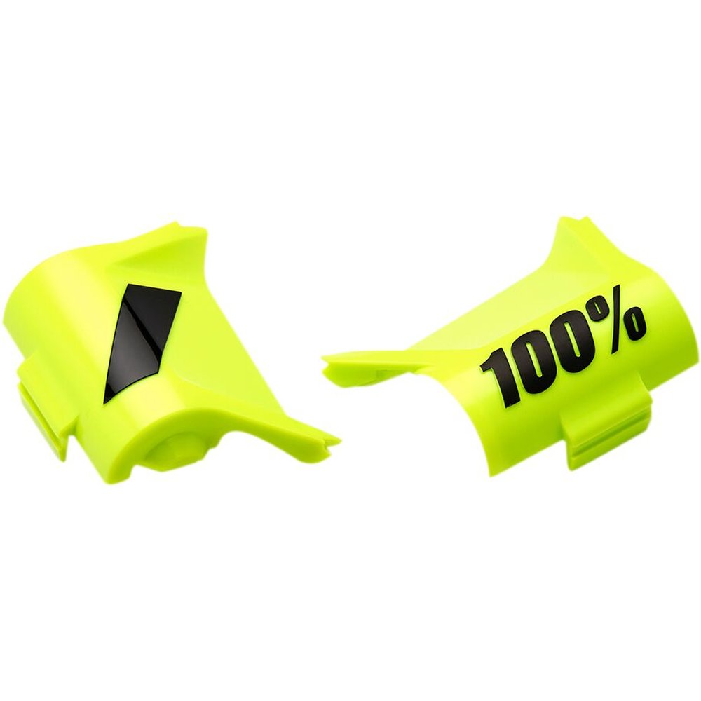 100% Forecast Ersatz-Kanister-Gehäuseadeckung 2er Set gelb schwarz