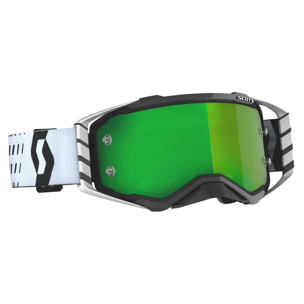SCOTT Prospect MX MTB Brille schwarz weiss gün verspiegelt SCOTT Prospect MX MTB Brille schwarz weiss gün verspiegelt