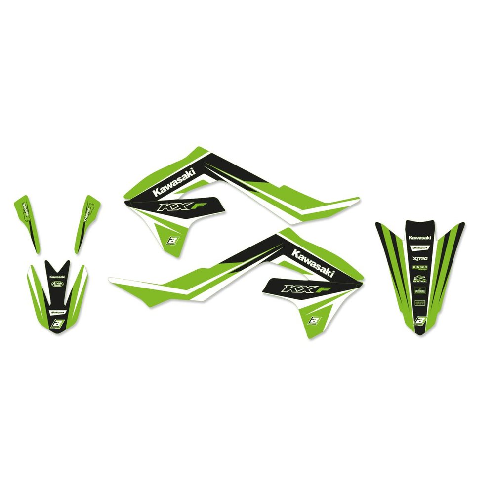 BLACKBIRD RACING Dekorsatz mit Sitzbankbezug Kawasaki KXF450 19