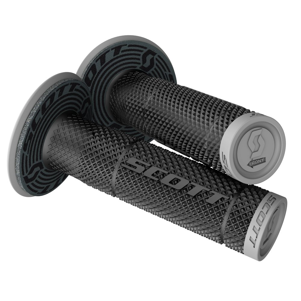 SCOTT SX II MX Griffe + Donuts schwarz grau SCOTT SX II MX Griffe + Donuts schwarz grau
