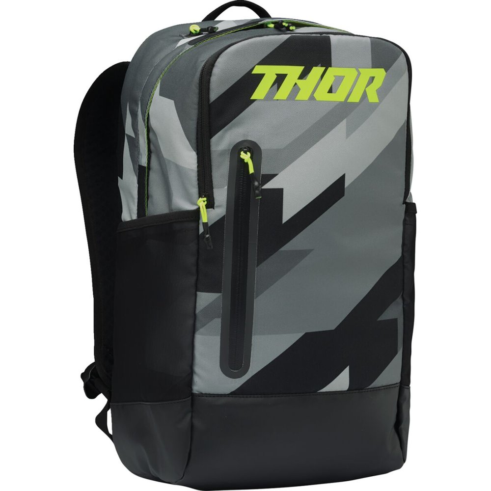 THOR Slam Rucksack camo/acid neon gelb