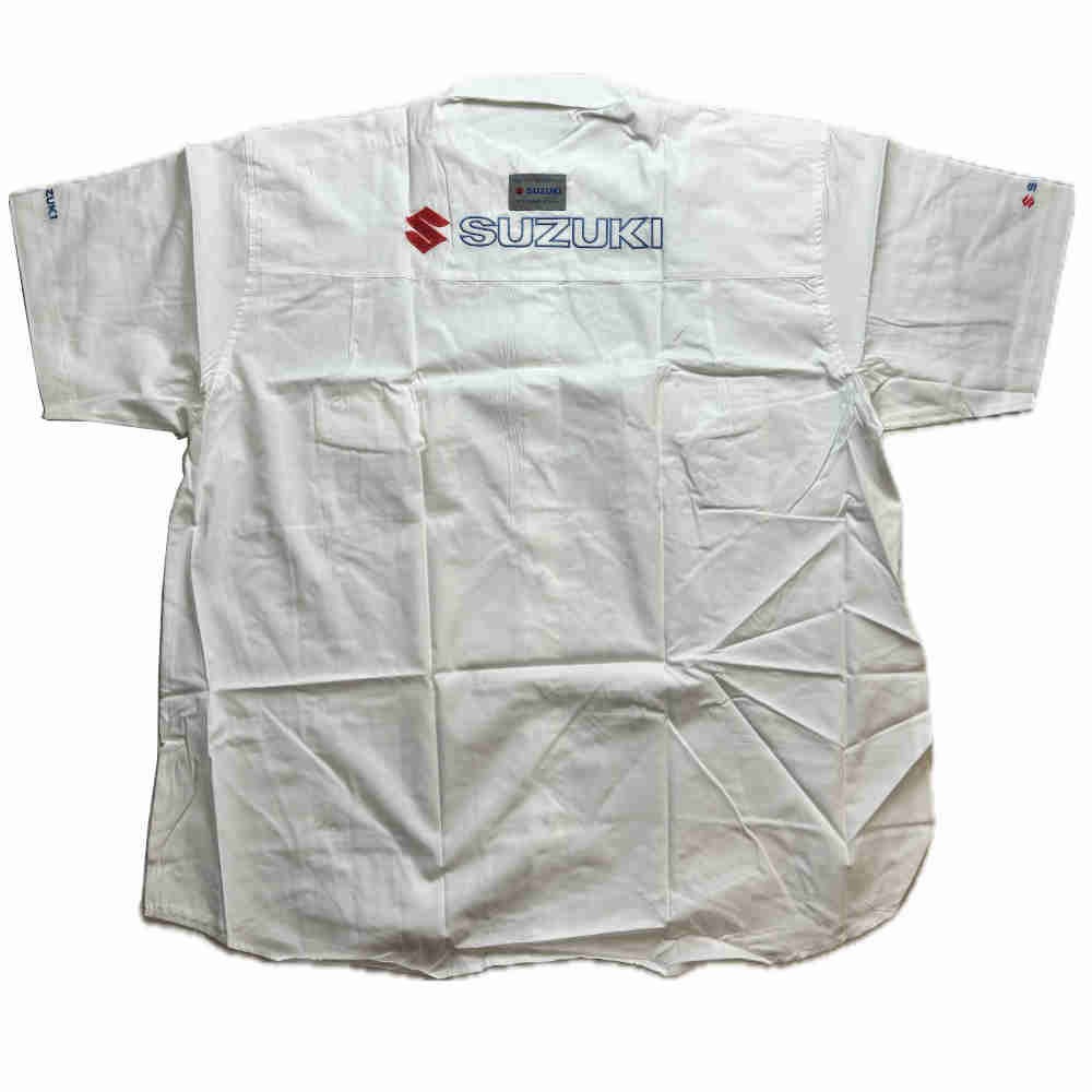 SUZUKI Team Hemd weiss