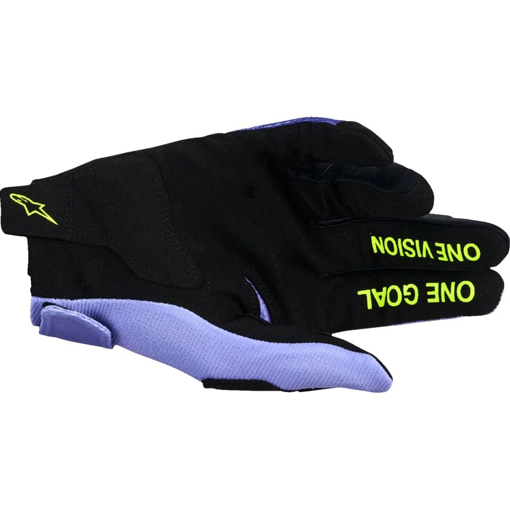 ALPINESTARS Radar MX Gloves lila/Fluo gelb ALPINESTARS Radar MX Gloves lila/Fluo gelb