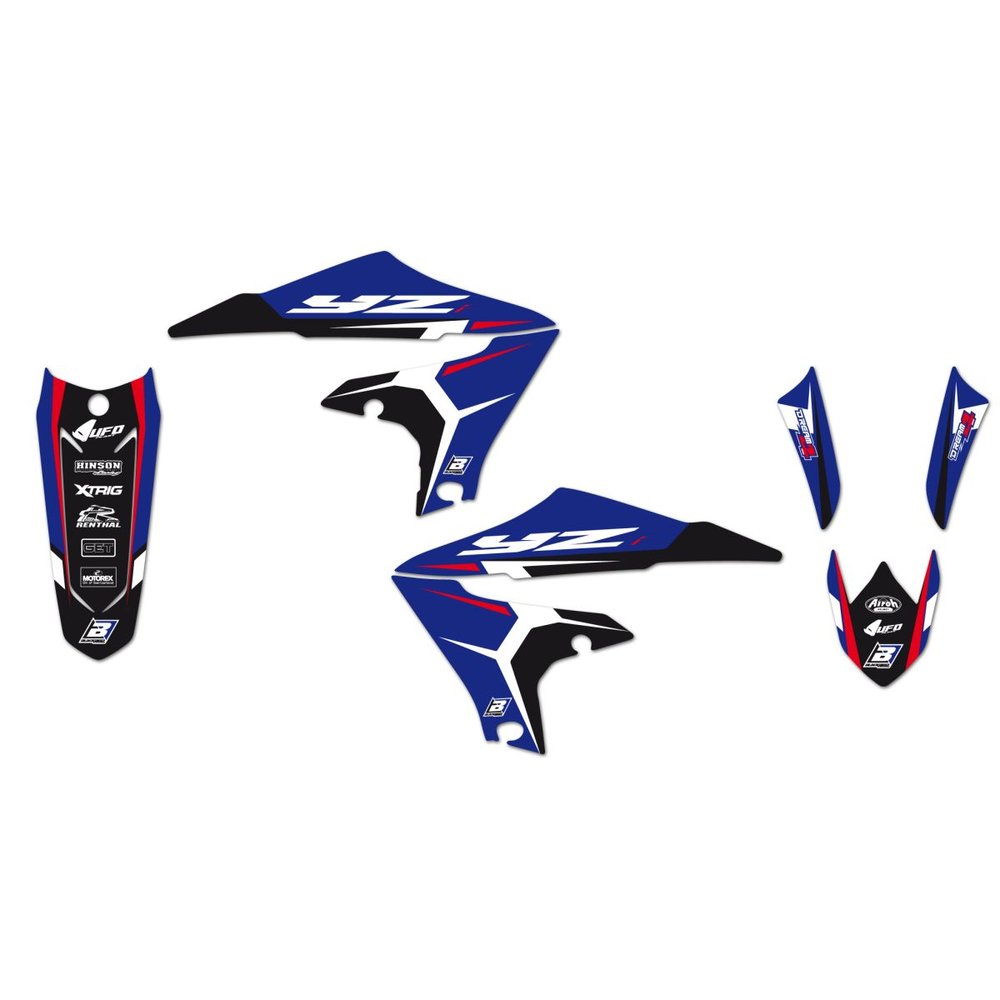 BLACKBIRD RACING Dream 4 Dekorsatz Yamaha YZF250 19- BLACKBIRD RACING Dream 4 Dekorsatz Yamaha YZF250 19-