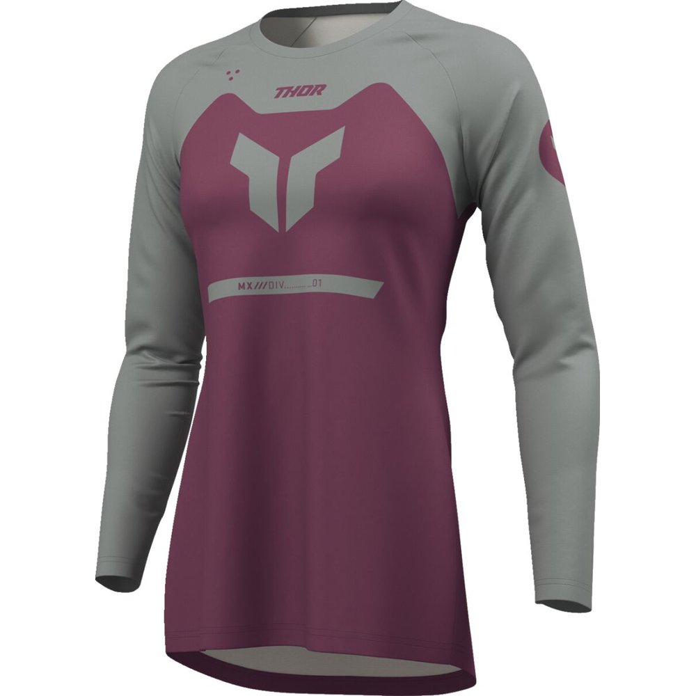 THOR Ridemode Menace Frauen Jersey lila/grau