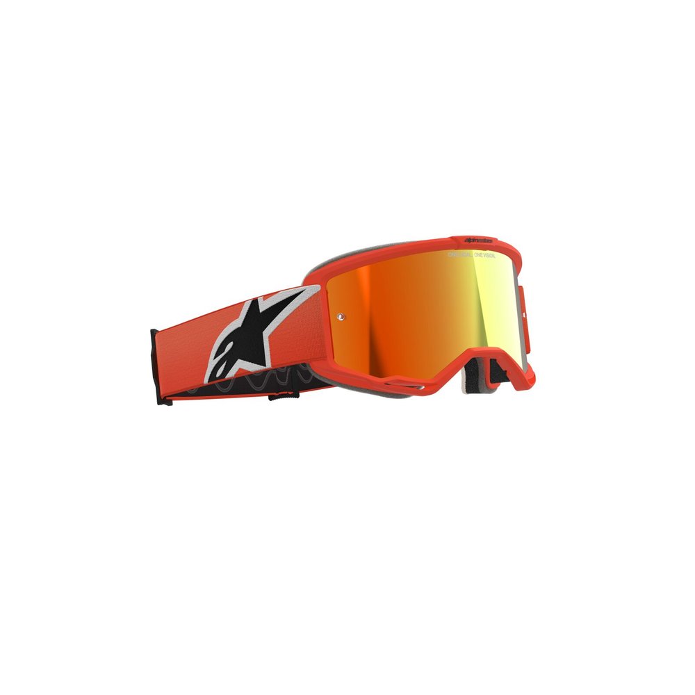 ALPINESTARS Vision 5 Corp Brille orange rot verspiegelt ALPINESTARS Vision 5 Corp Brille orange rot verspiegelt