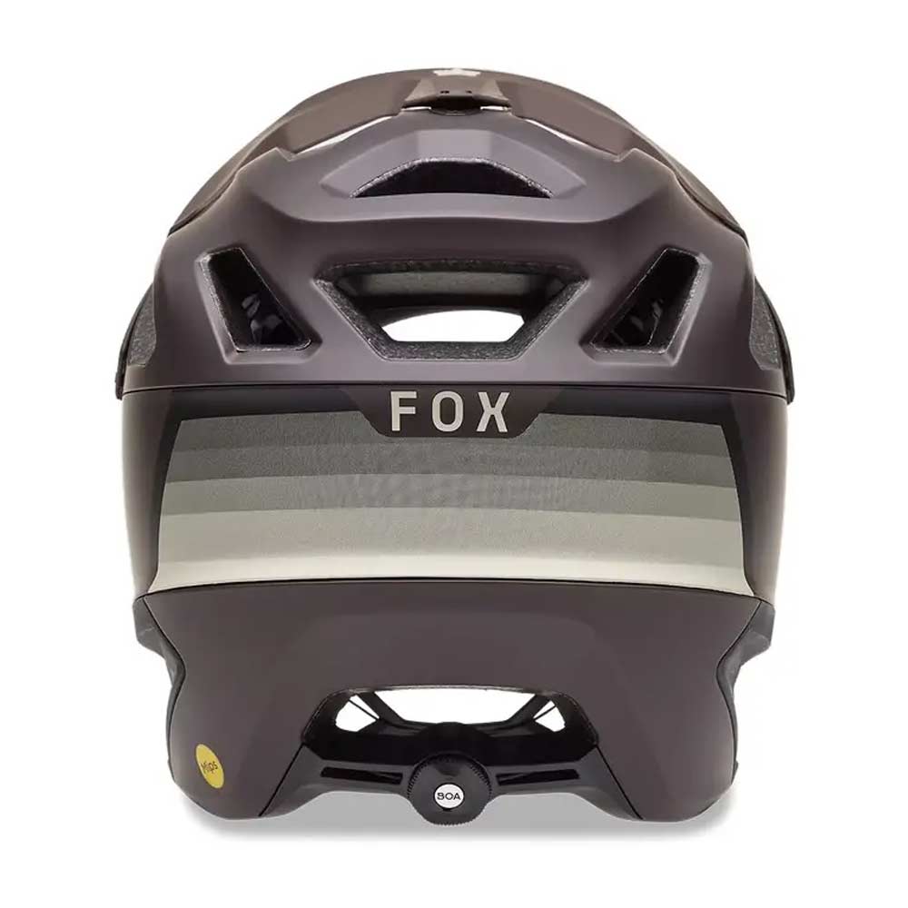 FOX DROPFRAME PRO GRID Halbschale MTB Helm Cocoa