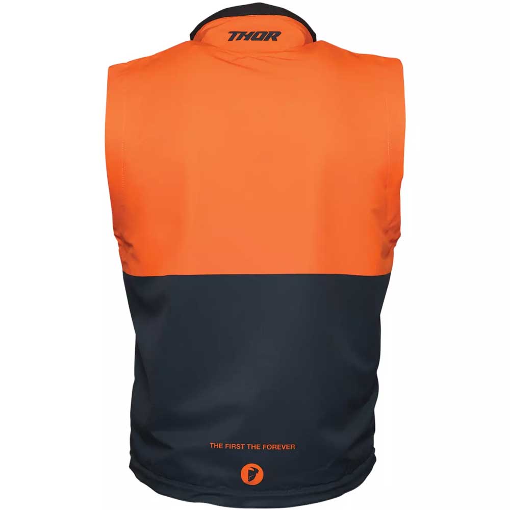 THOR Warmup Weste midnight orange