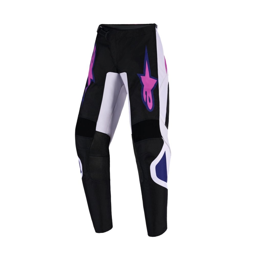 ALPINESTARS Fluid Grid Youth Kinder Motocross Hose schwarz/grau/lila