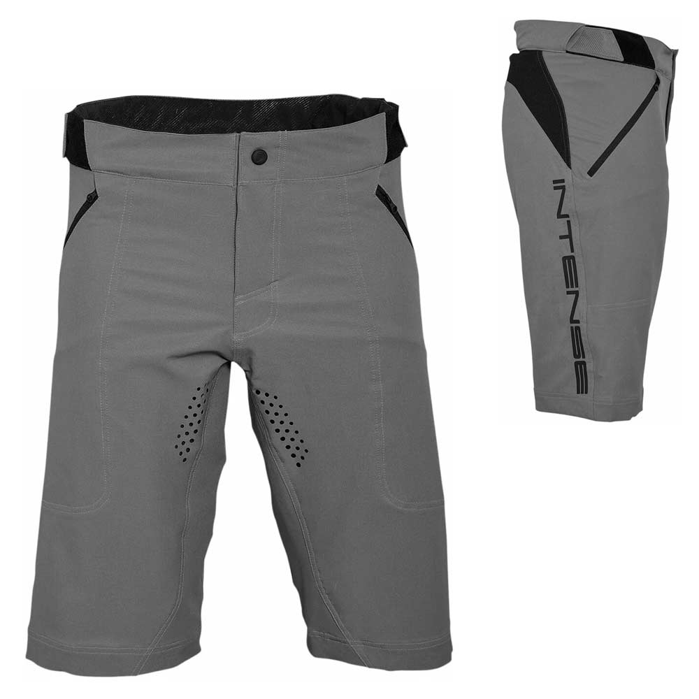 THOR Intense Shorts kurze MTB Hose grau