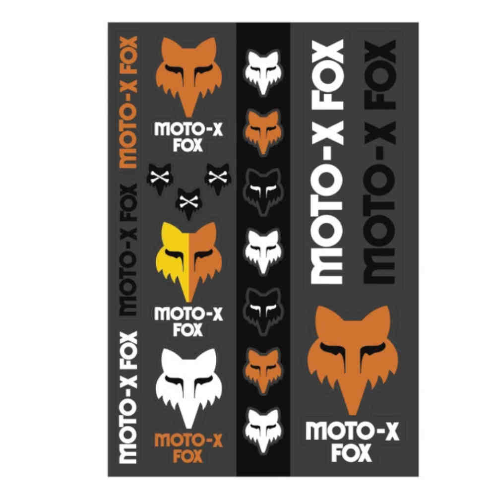 FOX Heritage Track Pack schwarz weiss orange