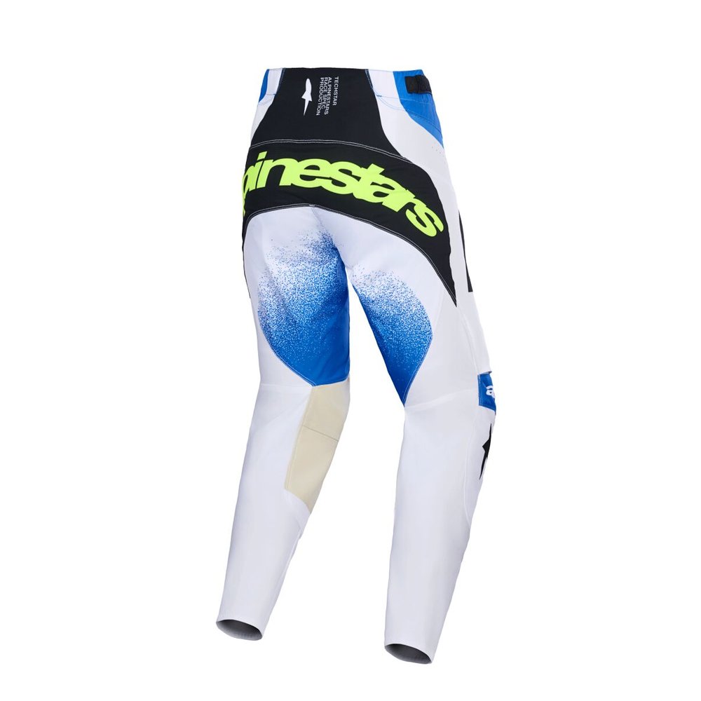 ALPINESTARS Techstar Knif Motocross Hose blau/schwarz/gelb ALPINESTARS Techstar Knif Motocross Hose blau/schwarz/gelb