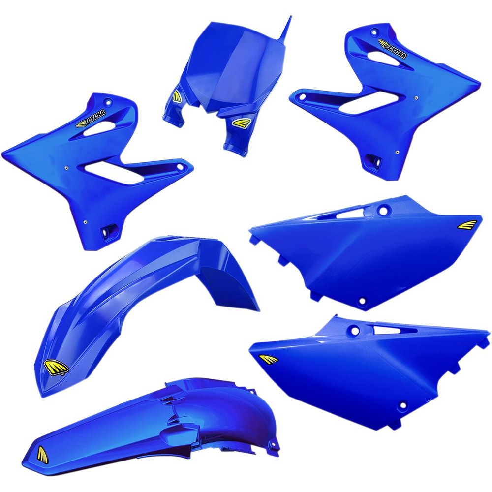 CYCRA Powerflow Komplettes Verkleidungs-Kit Yamaha YZ 15-19 blau