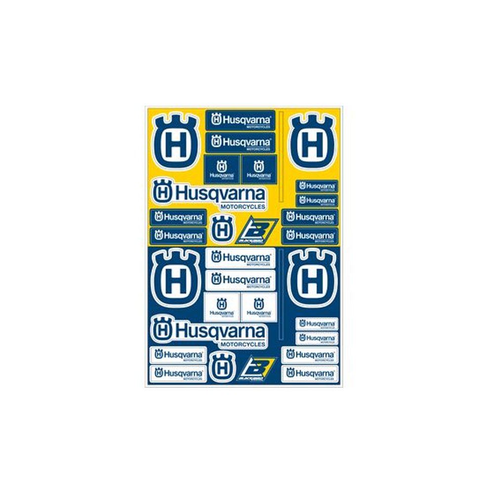 BLACKBIRD RACING Decal Logo Aufkleber-Set Husqvarna