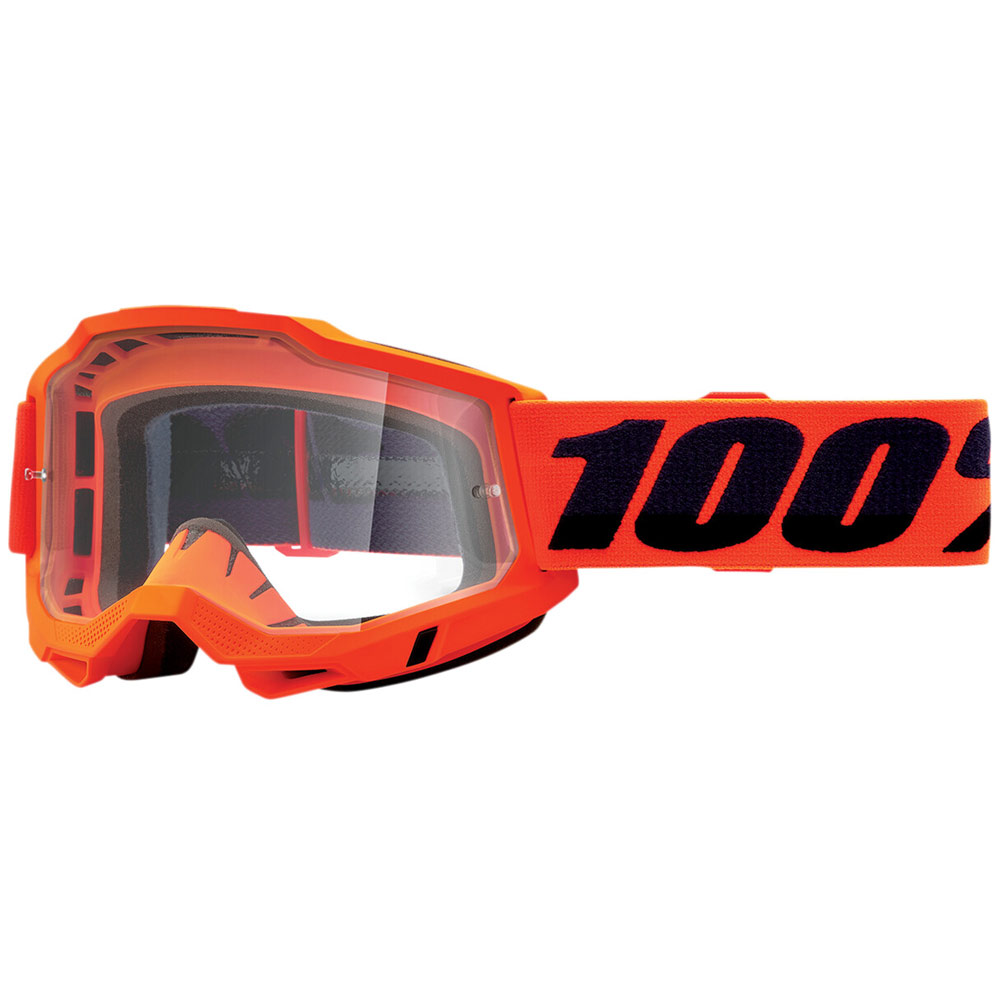 100% Accuri 2 MX MTB Brille orange klar