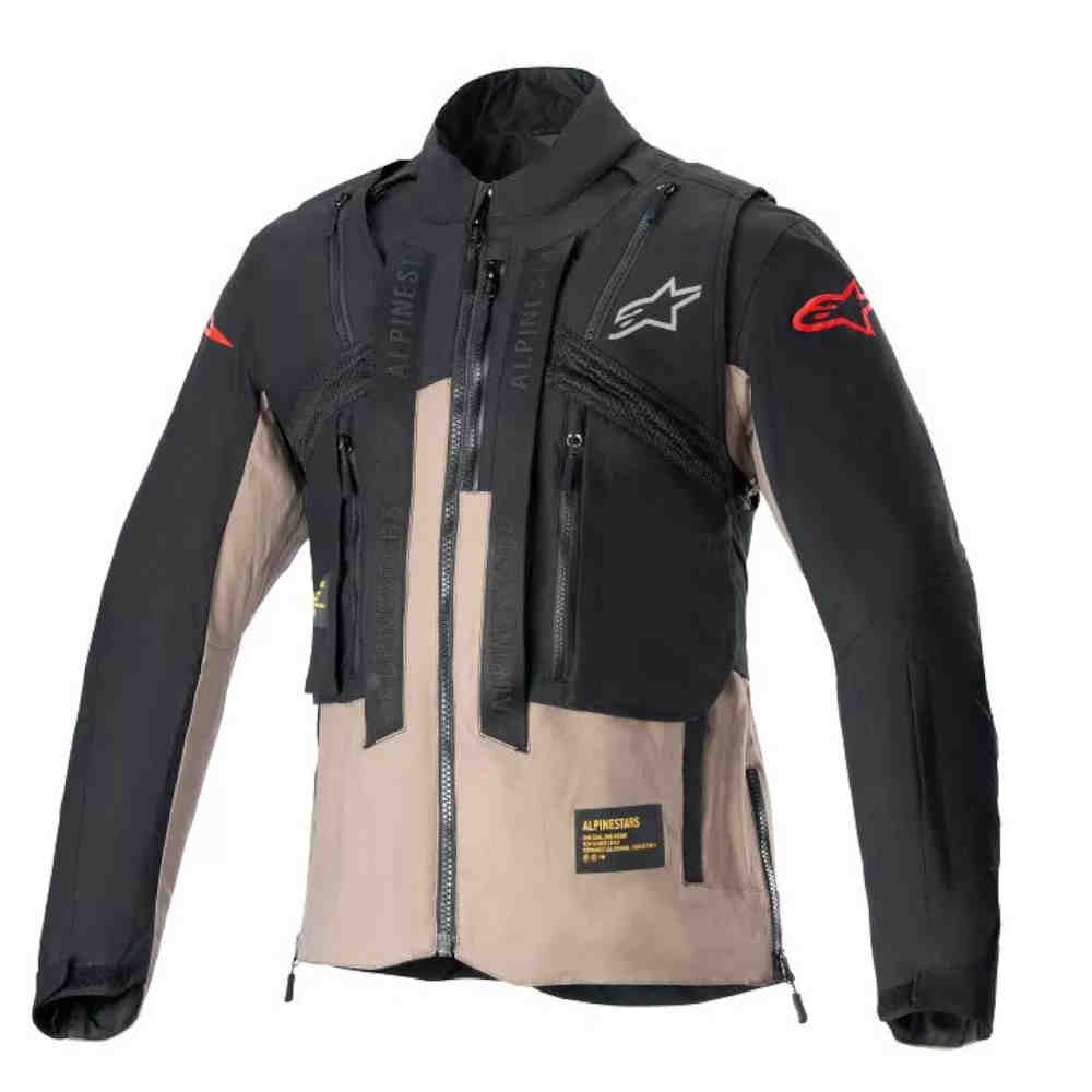 ALPINESTARS Techdura Enduro Jacke schwarz braun