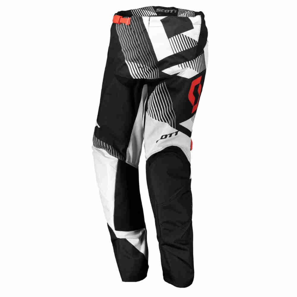 SCOTT 350 Dirt Motocross Hose schwarz weiss SCOTT 350 Dirt Motocross Hose schwarz weiss