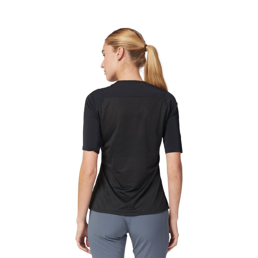 FOX W FLEXAIR ASCENT SS JERSEY kurzärmlig für Frauen Schwarz