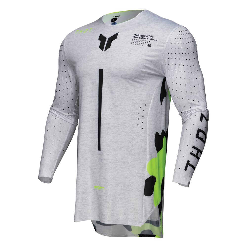 THOR Sportmode Riot Jersey weiss gelb acid THOR Sportmode Riot Jersey weiss gelb acid