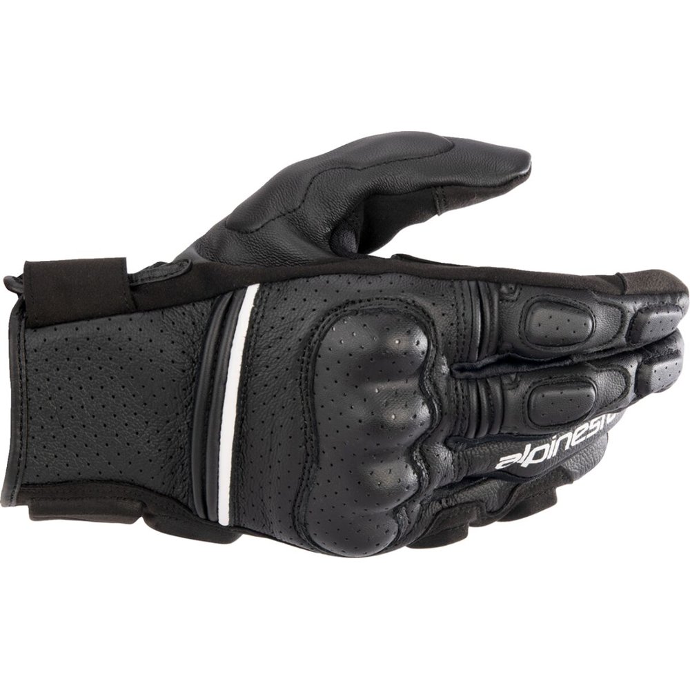 ALPINESTARS Phenom Motorrad Leder-Handschuhe-Air schwarz weiss