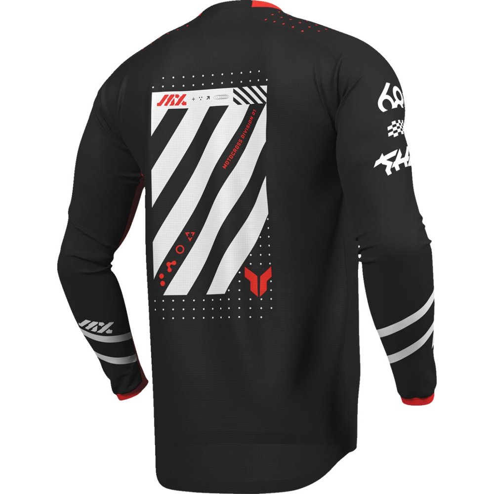 THOR Launchmode Futura Jersey schwarz/rot