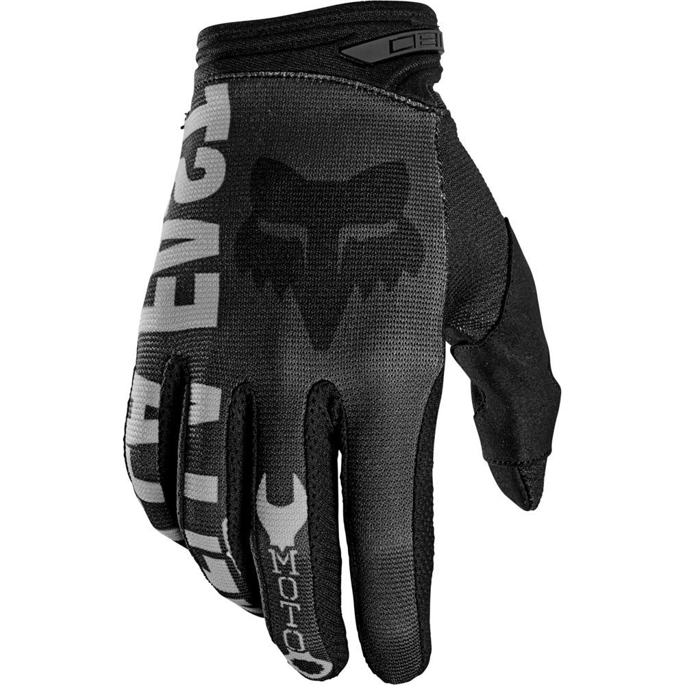 Fox 180 Illmatik MX MTB Handschuhe schwarz grau