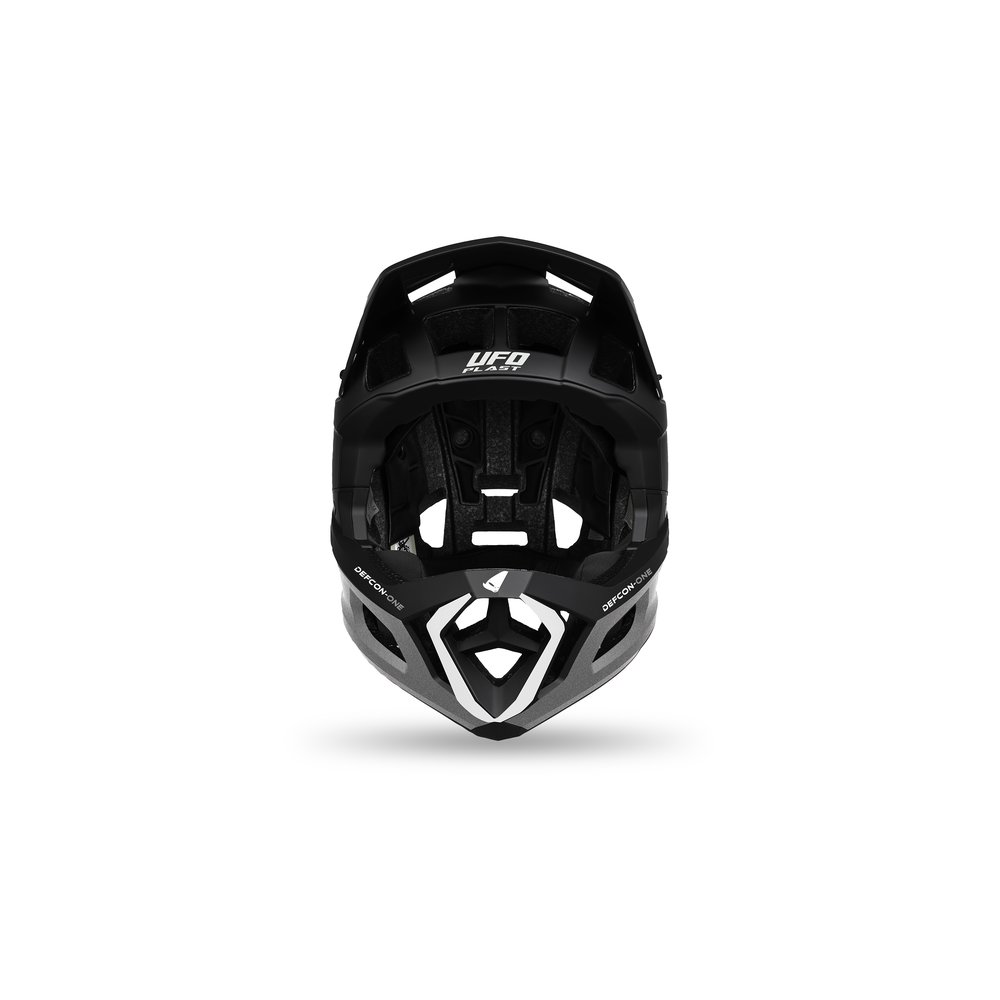 UFO Defcon-One MTB Helm schwarz grau UFO Defcon-One MTB Helm schwarz grau